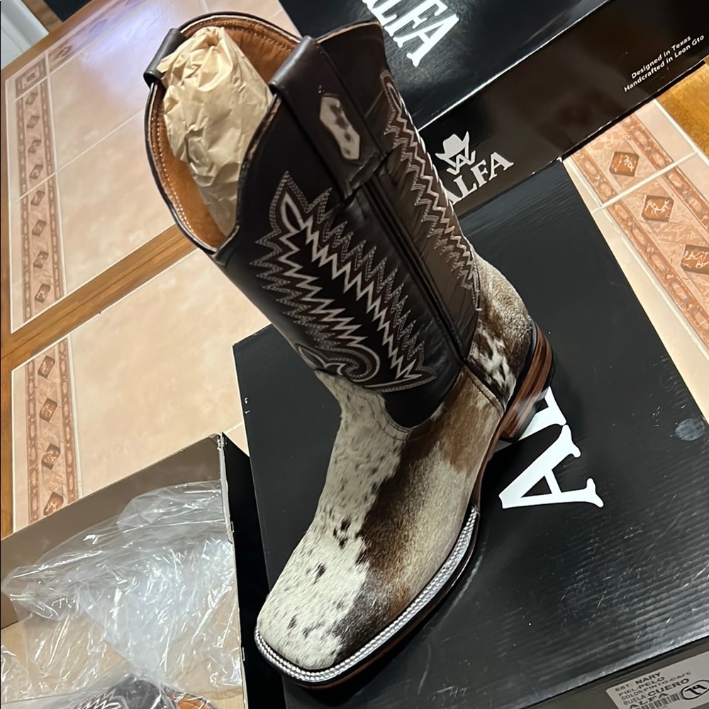 Men Western Cowboy Boots